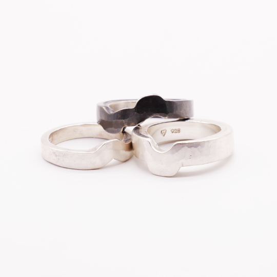 FORGED 'SHIFT' RINGS